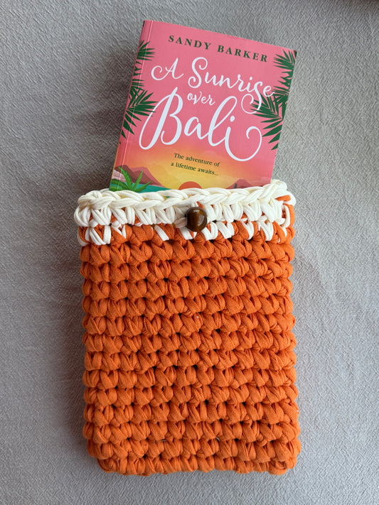 Book cover - peach