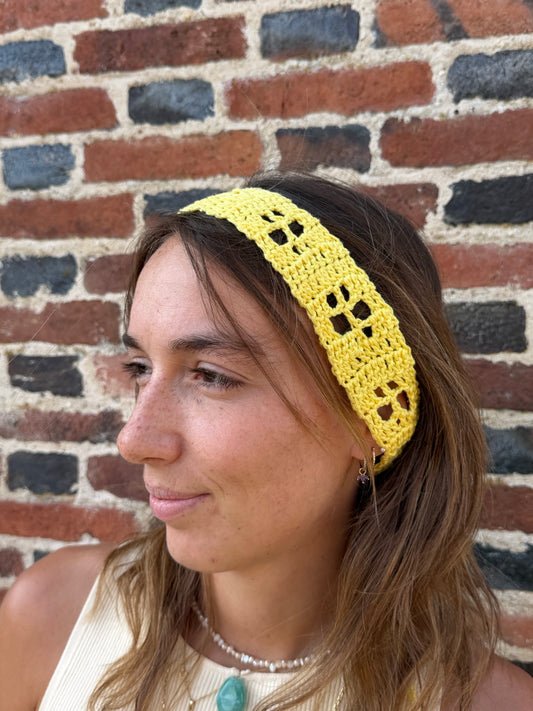 Bandeau — jaune soleil